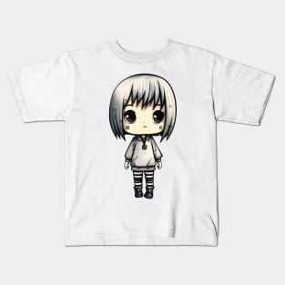 Japanese Manga Character Drawing Kids T-Shirt